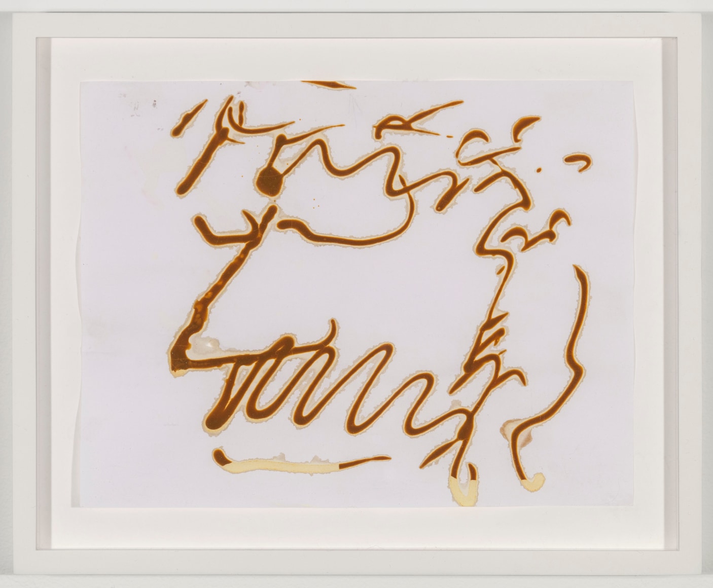 BRIAN BELOTT, Mustard Drawing (Dad),&nbsp;2015