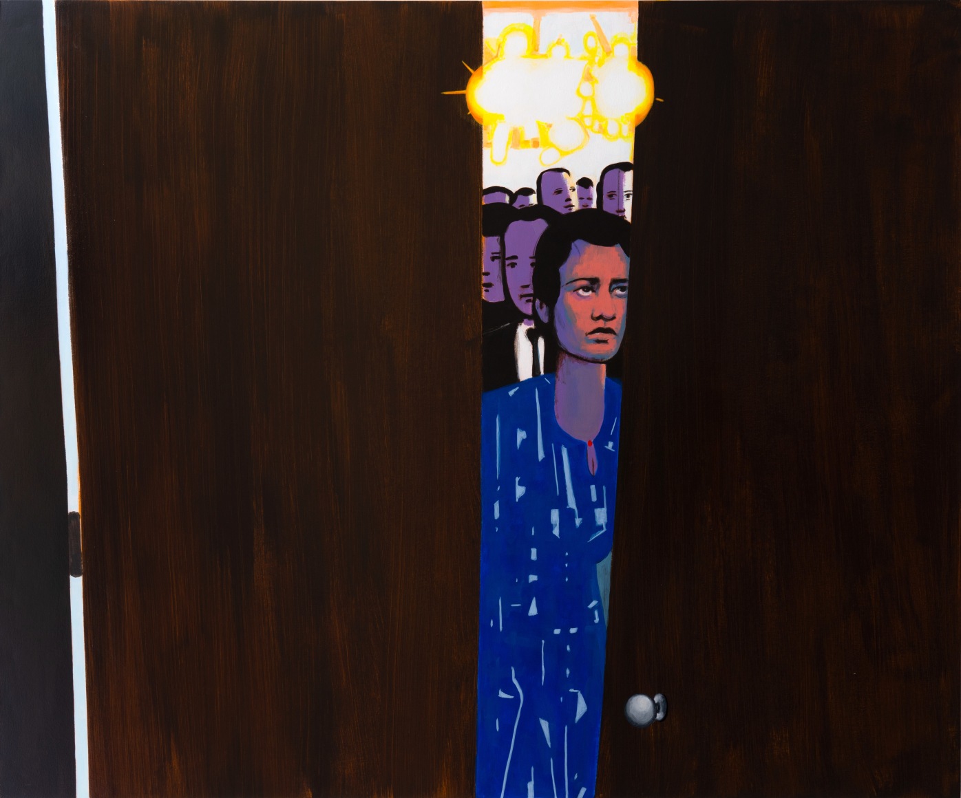 David&nbsp;Humphrey, Behind the Door, 2022