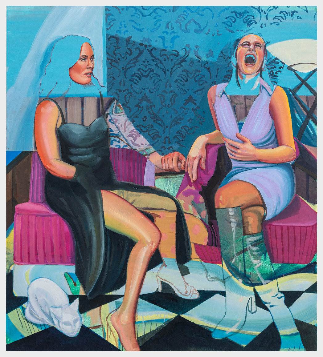 Lizzy Lunday, Two Armchairs in the Window, 2022