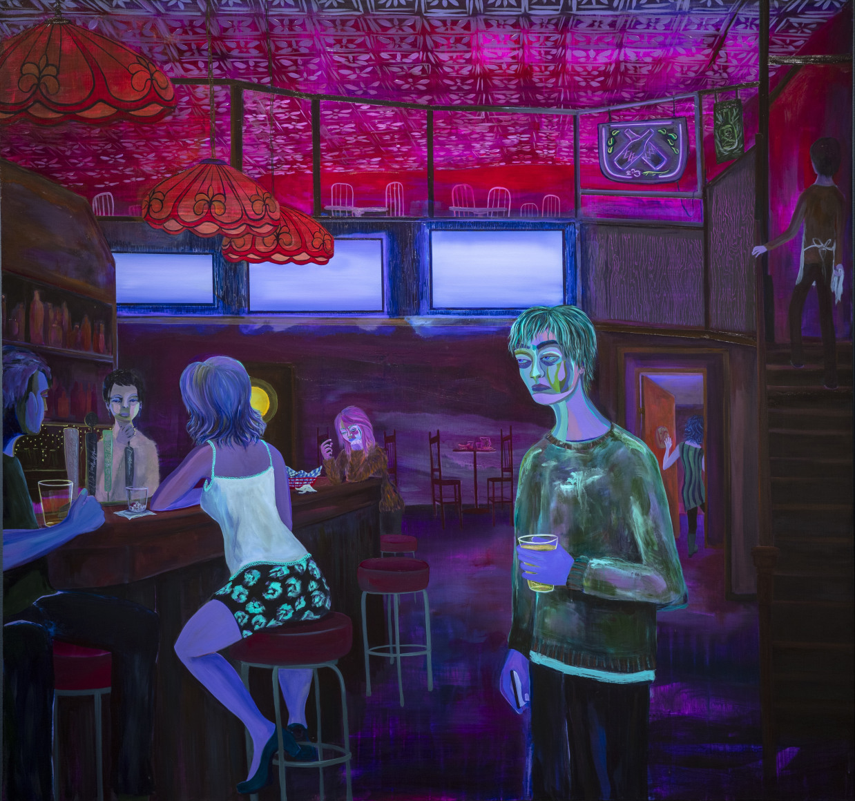 Danielle&nbsp;Roberts, The Emerald (Neon Dream), 2021