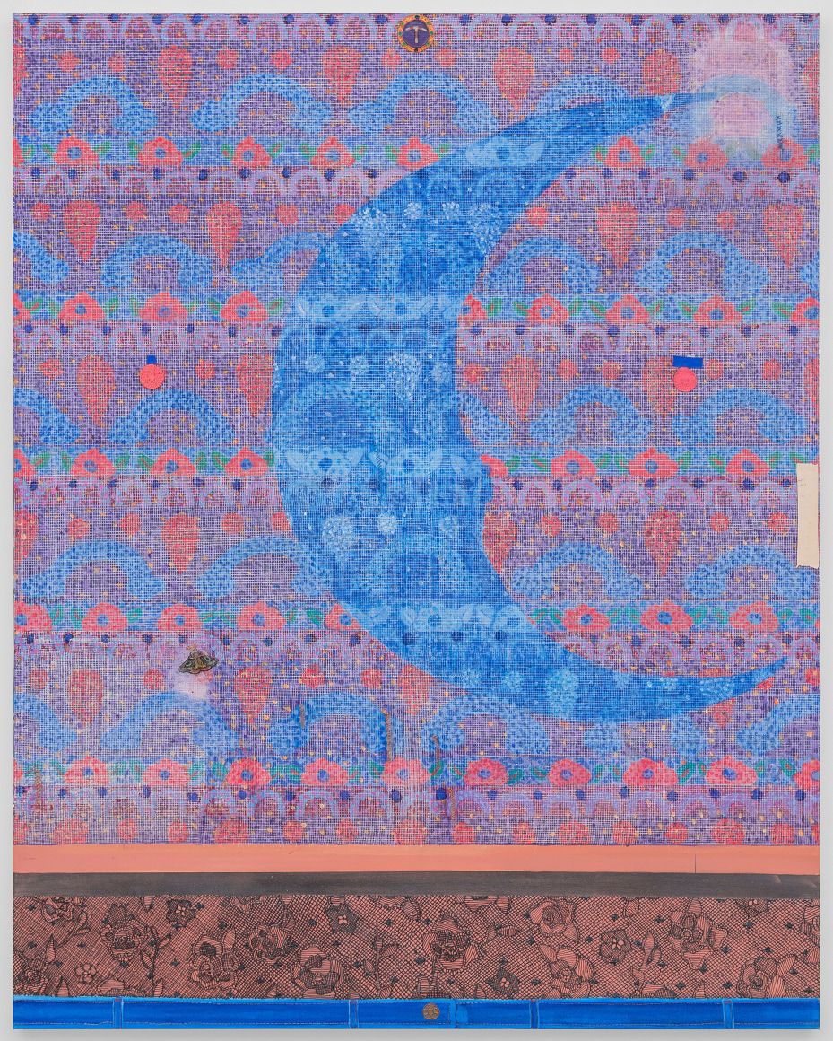 Talia&nbsp;Levitt Lunar Shmata with High Waisted Fishnets, 2021