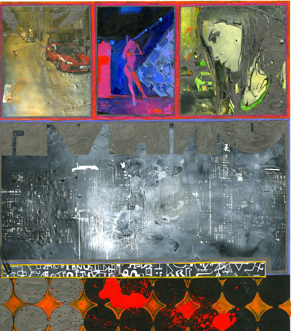 Zak Smith, Who Is Awake This Late, Dreaming the City?, 2018