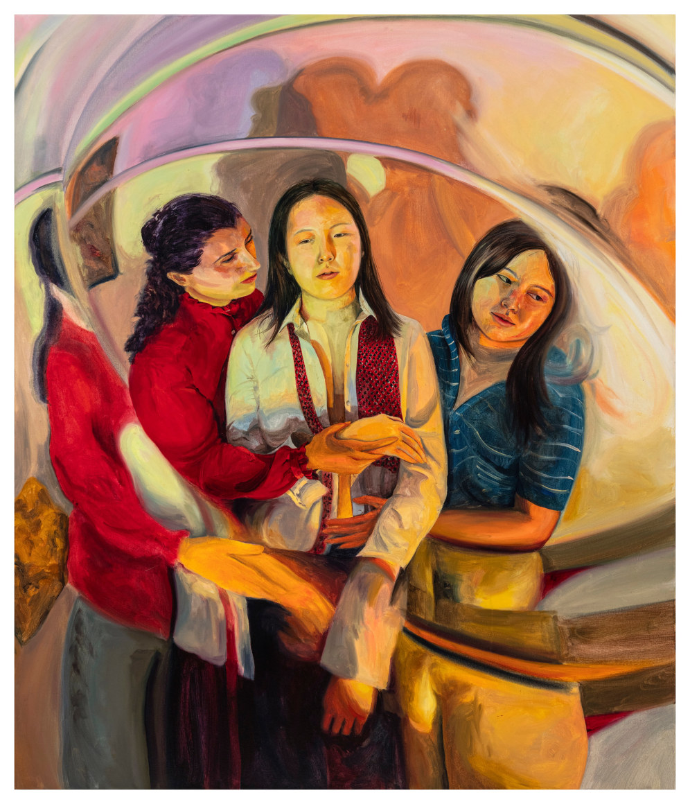 Am&eacute;lie Peace, Lovers Quarrel (after Pi&egrave;ta by Bellini), 2024