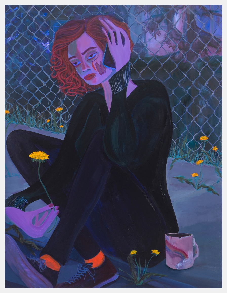 Danielle Roberts, Floral weeds, 2022