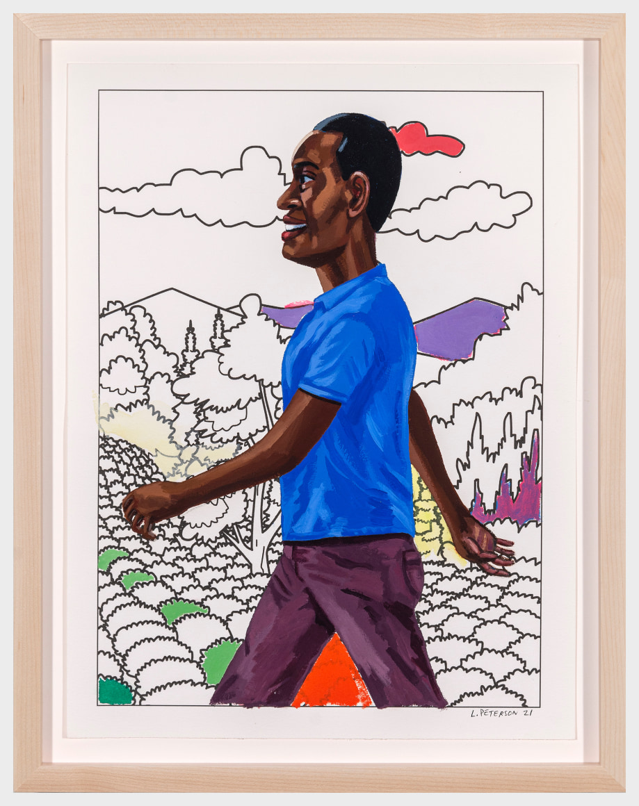 Lamar Peterson, Purple Mountains, 2022