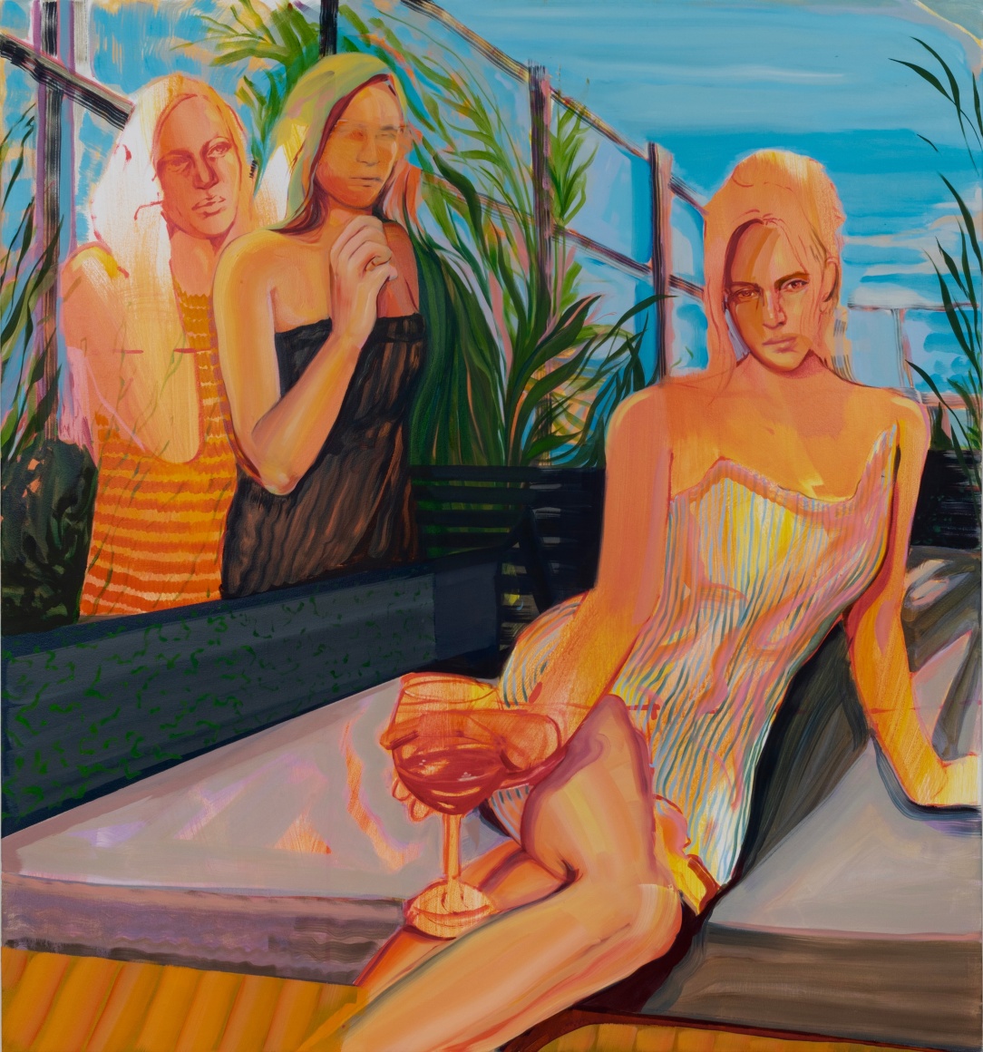 Lizzy Lunday, Tops of Strawberries, 2021