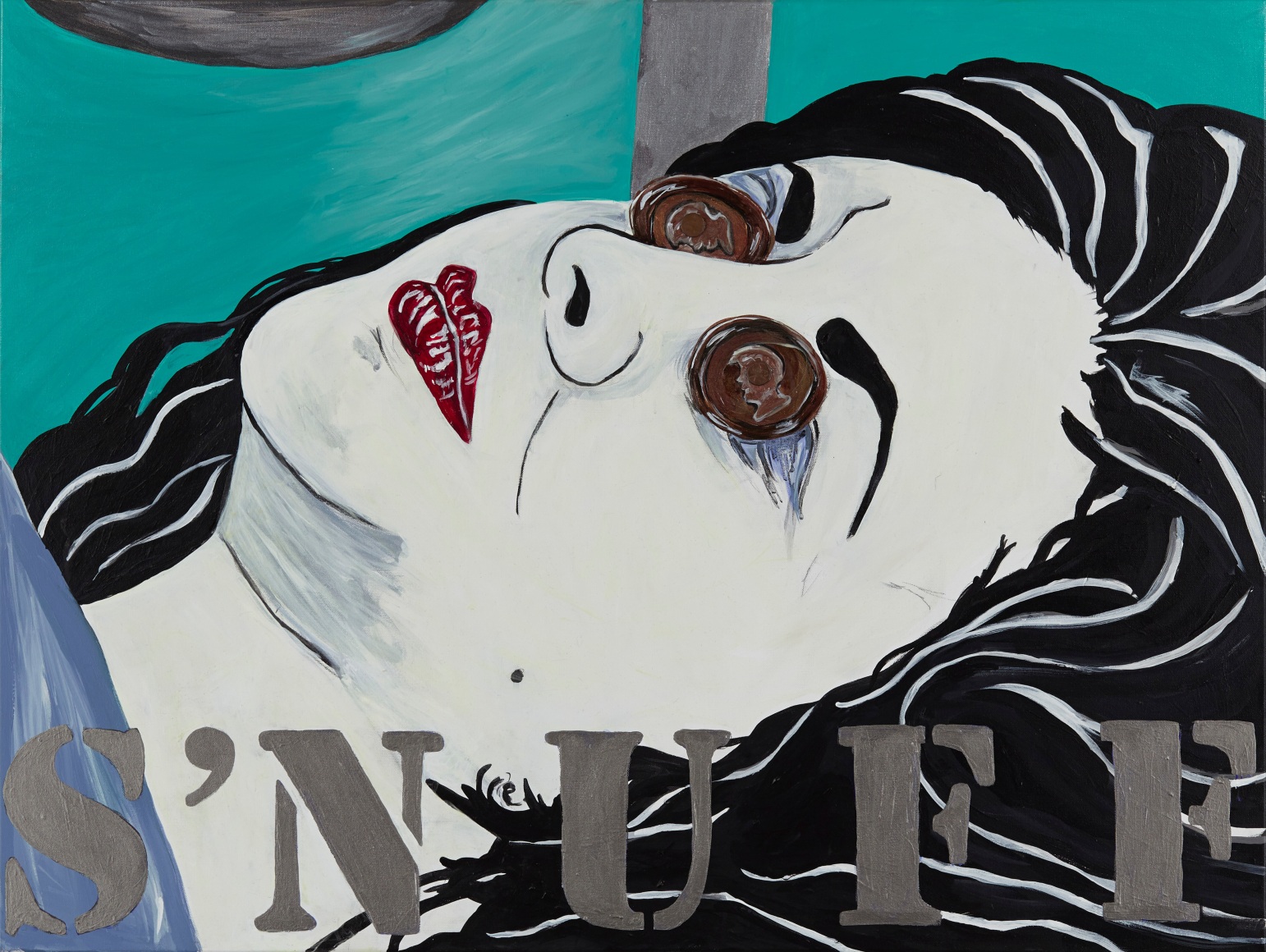 Kathe Burkhart, S&#039;nuff: from the Liz Taylor Series (Ash Wednesday), 2014