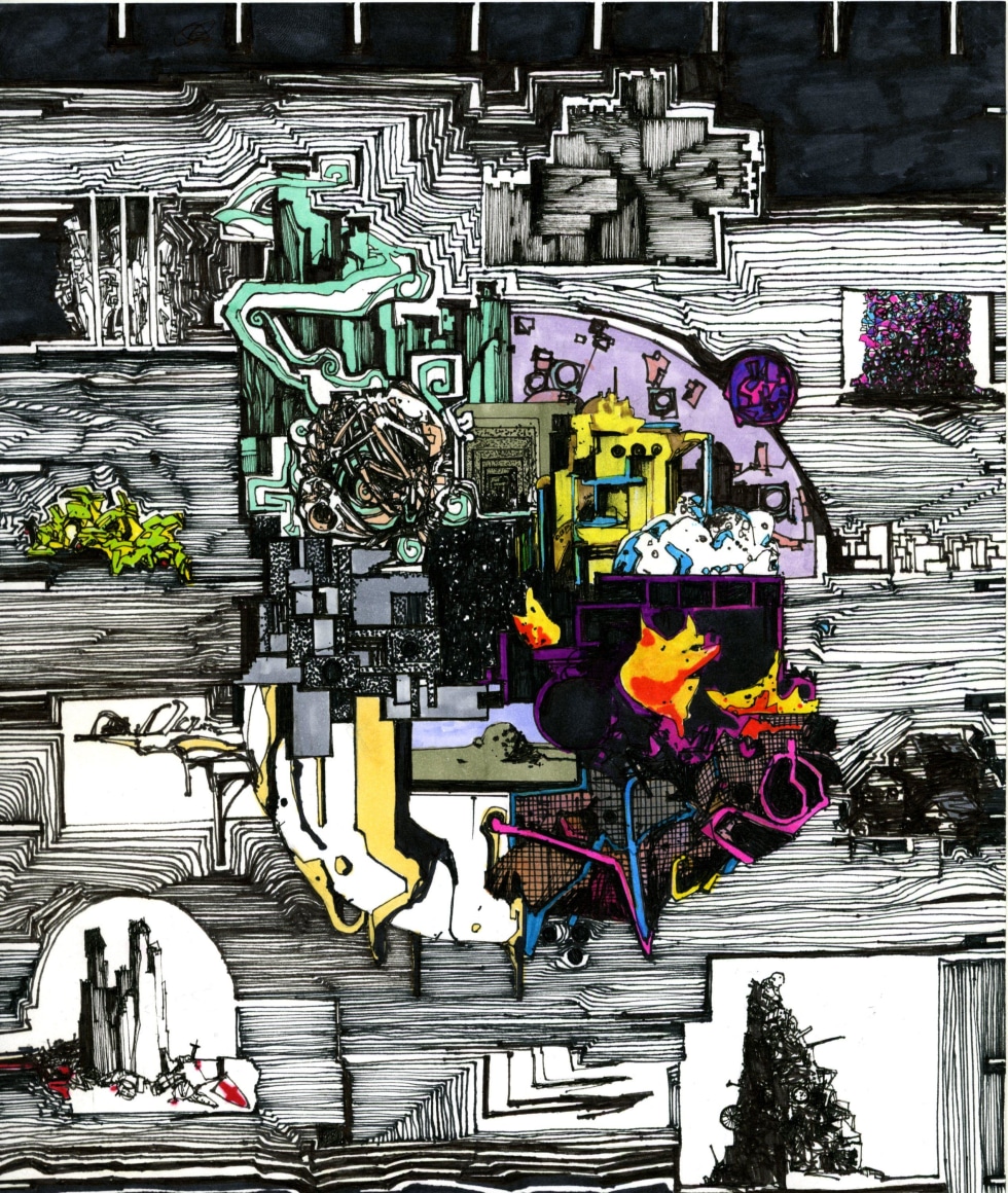 Zak Smith, The Planes, 2018