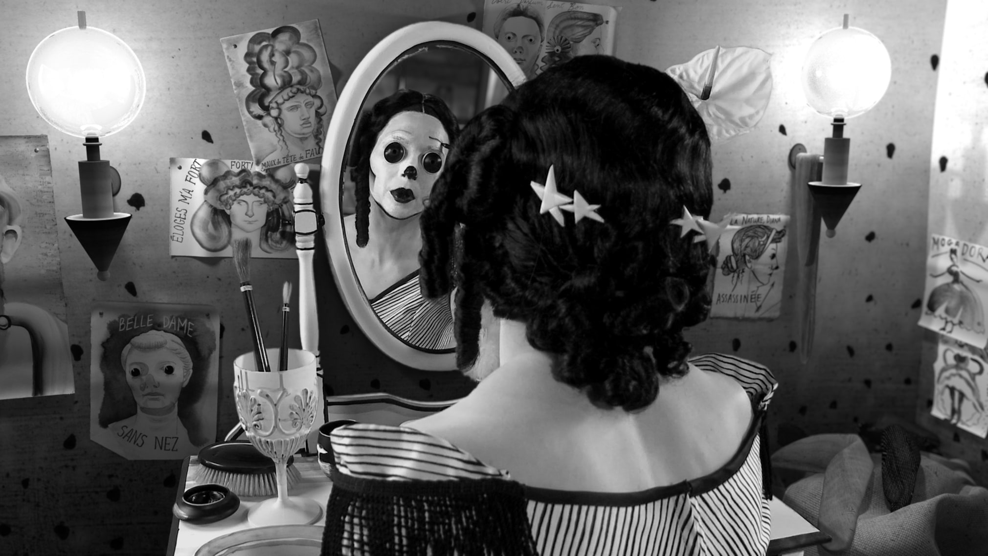 Mary Reid Kelley and Patrick Kelley, Film Still from&nbsp;The Syphilis of Sisyphus, 2011