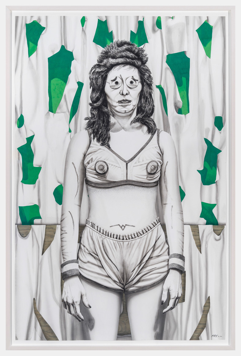 Mary Reid Kelley, Girl from Seville, 2022