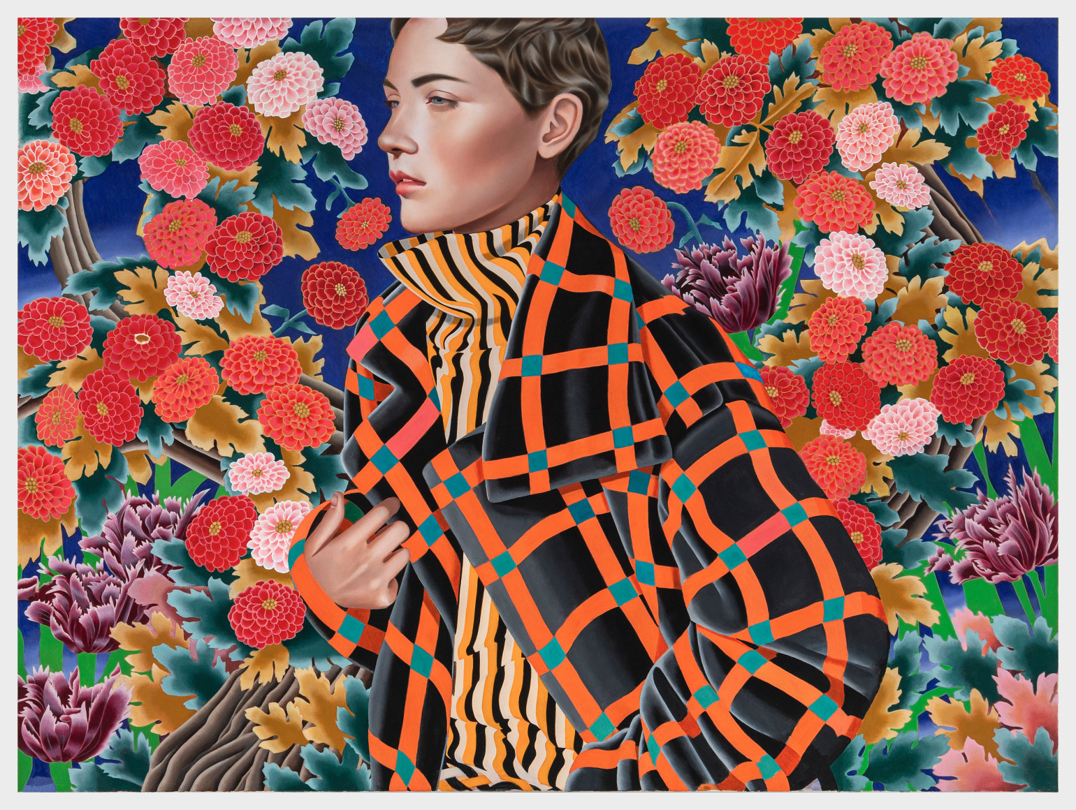 Jocelyn Hobbie, Wild Zinnias, 2022