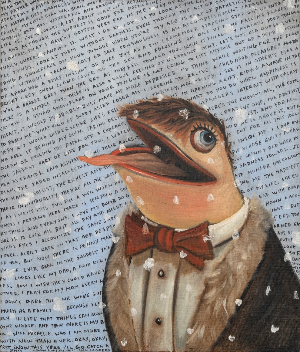 Sean&nbsp;Landers, Snowflake Catcher, 1999