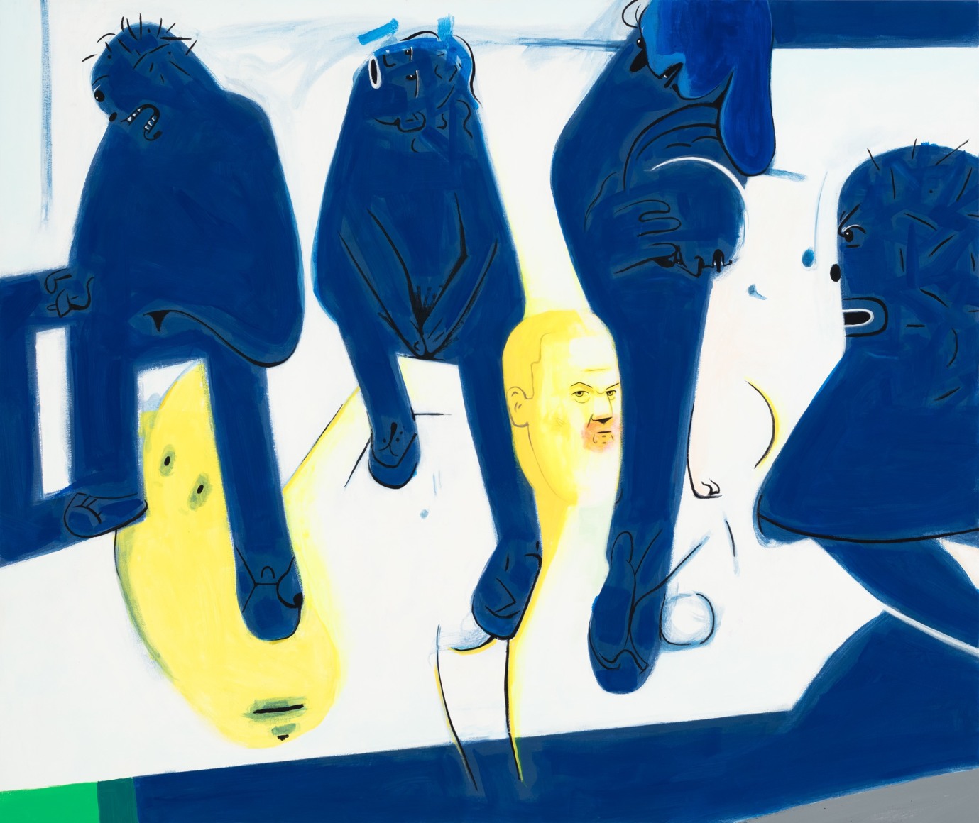 Friends, 2019, Acrylic on canvas