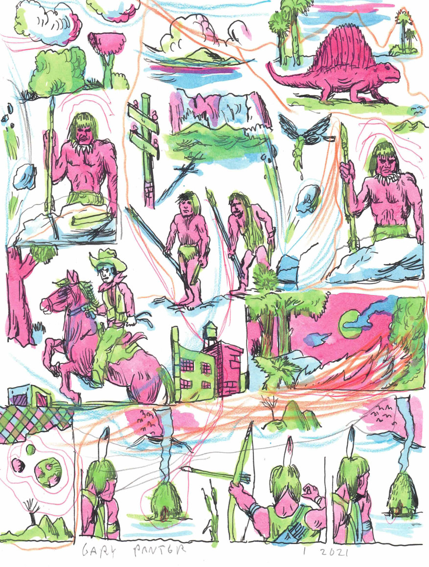 Gary Panter , 
