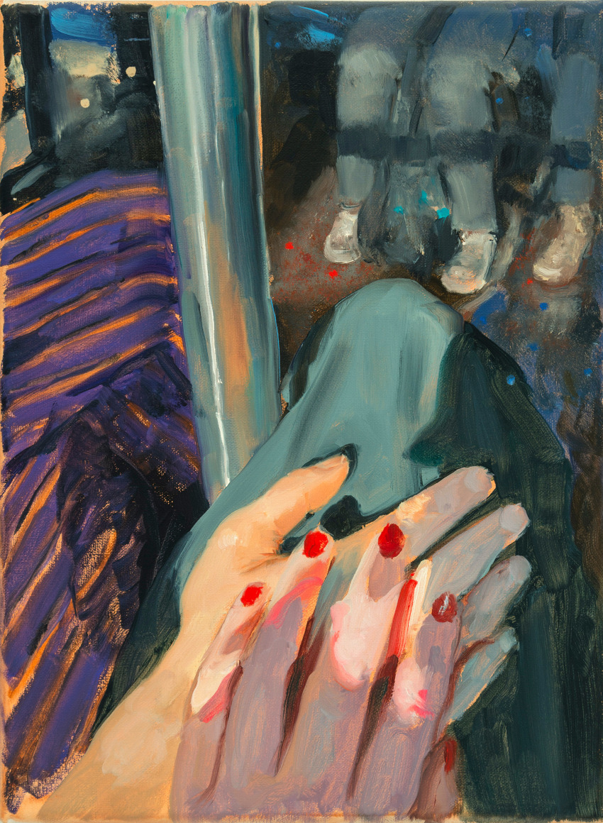 Jenna Gribbon, Riding Above Ground, with You, 2020