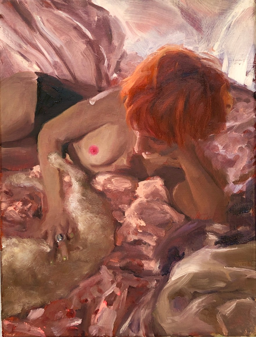 Jenna Gribbon, Amy Loves Her Dog, 2019