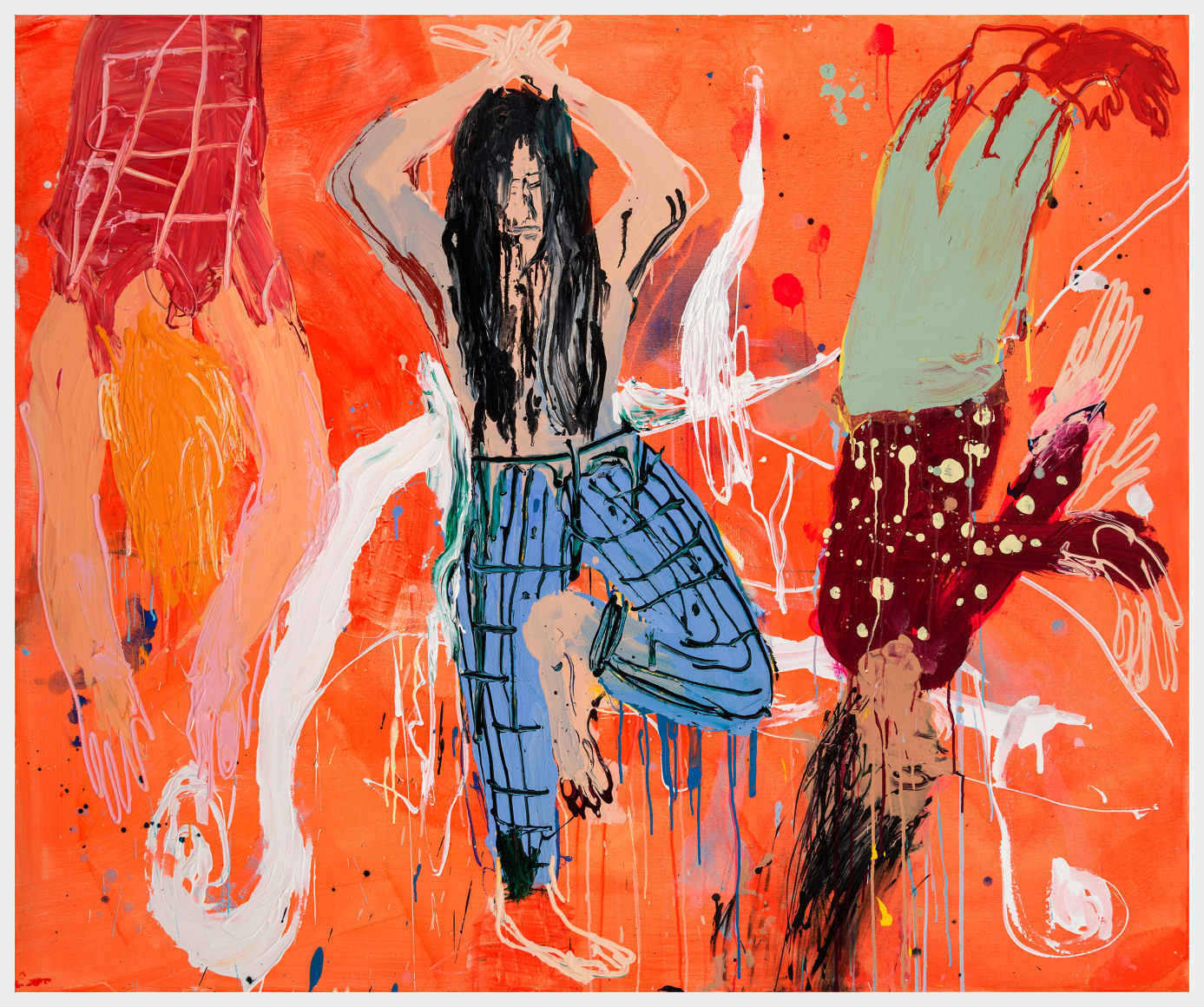 Cristina de&nbsp;Miguel Falling Yoginis, 2020