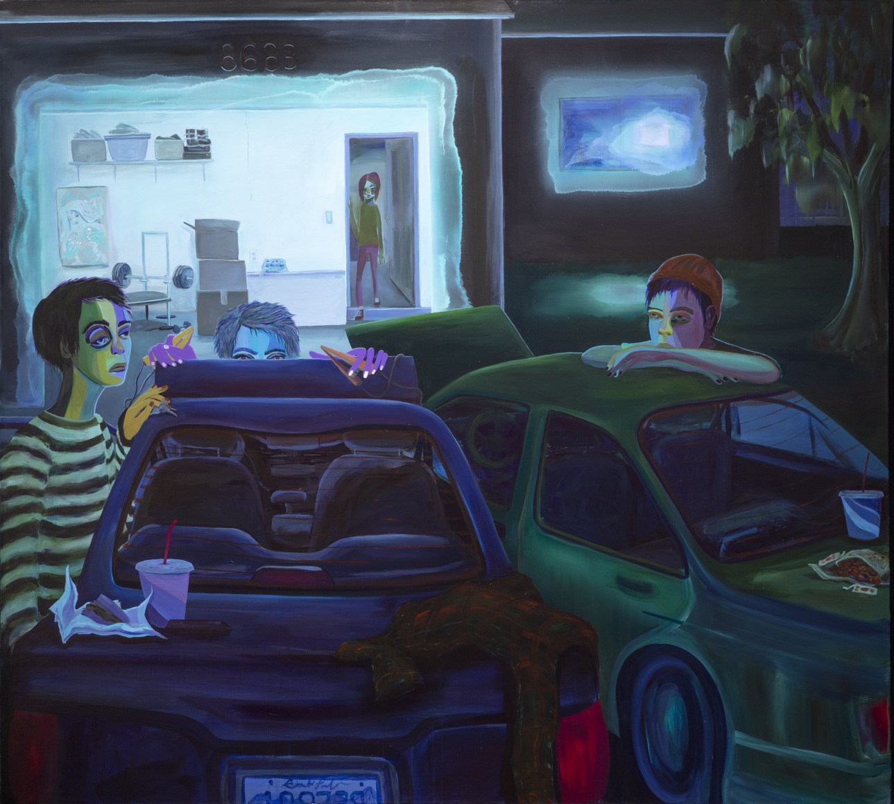 Danielle&nbsp;Roberts, Jump Starting a Dead Battery (For you to make it home), 2021