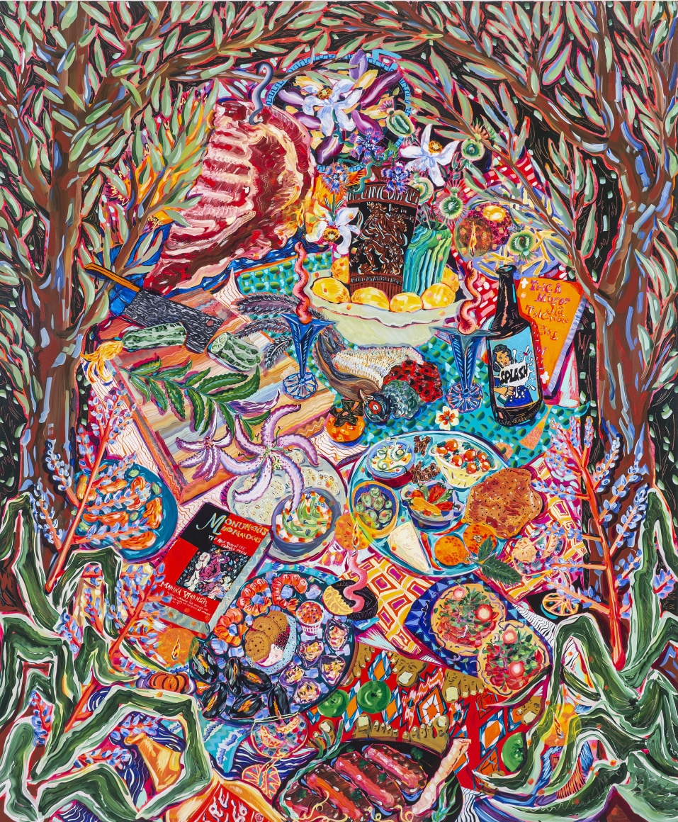 Kate Pincus-Whitney, The Gods are in the Kitchen: Light of the Huntress (meum corpus meum arbitrium), 2022