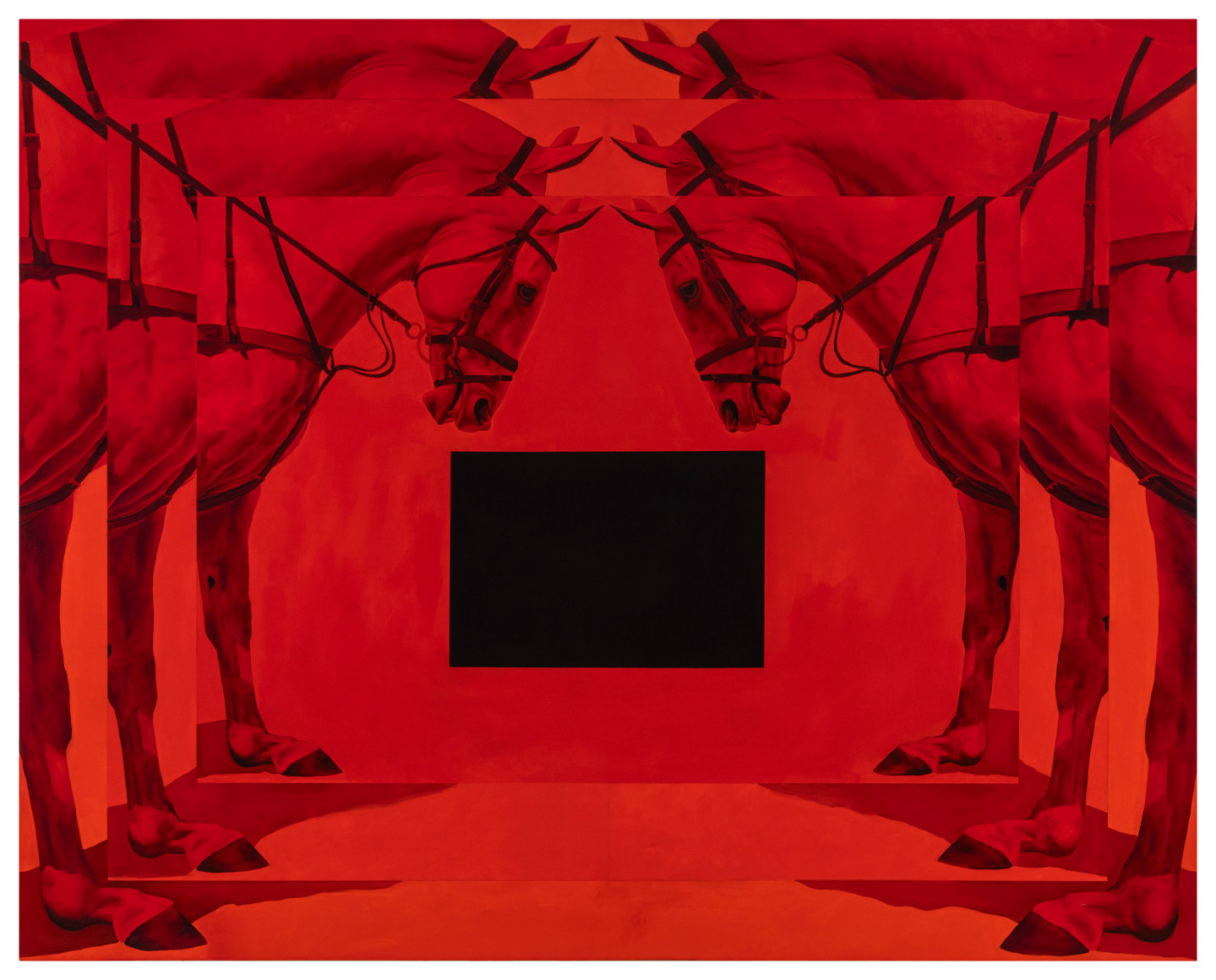 Claire HarnEnz, If Josef Albers Liked Horses, 2024
