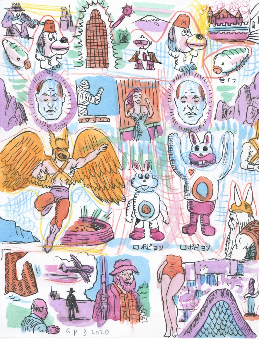 Gary Panter, Hawkman-29, 2020