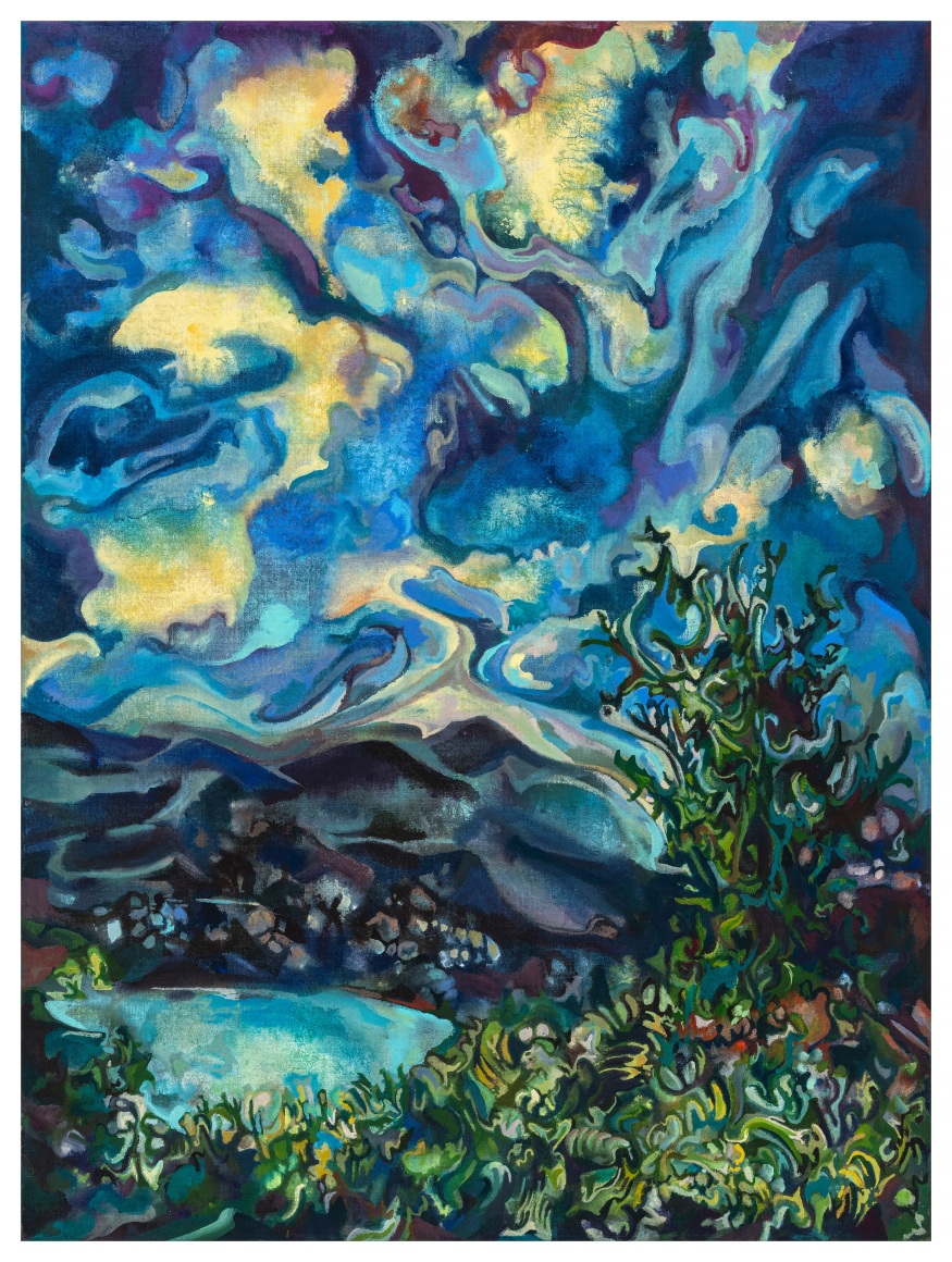 Maria&nbsp;Calandra, View of Como from Brunate, 2024