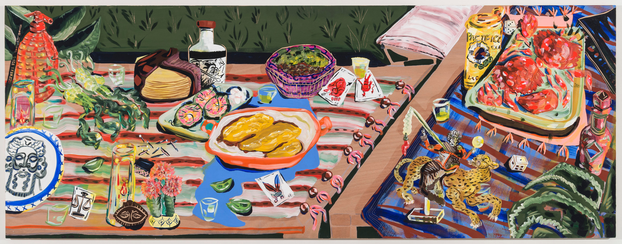 Kate Pincus-Whitney, Theater of the Dinner Table: Dionysian Drinking Games, 2020