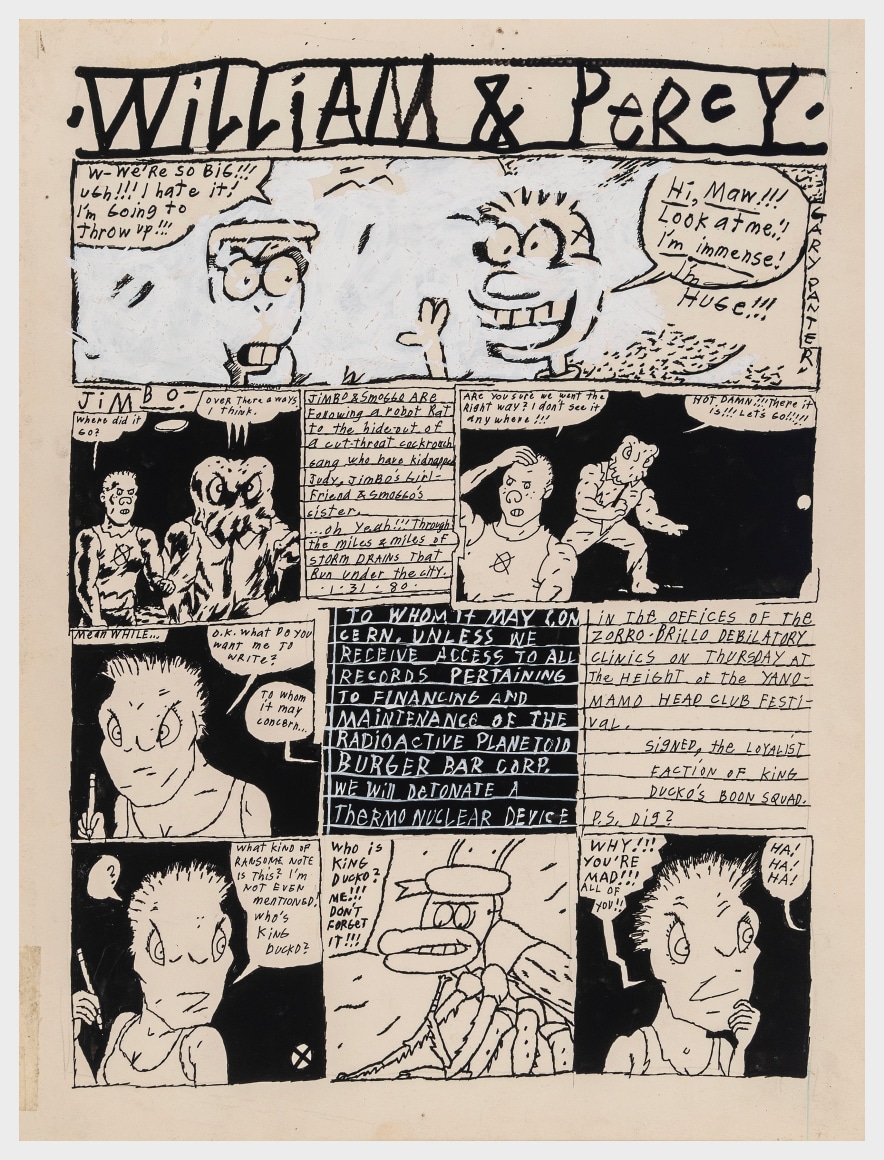 Gary Panter - Exhibitions - Fredericks & Freiser