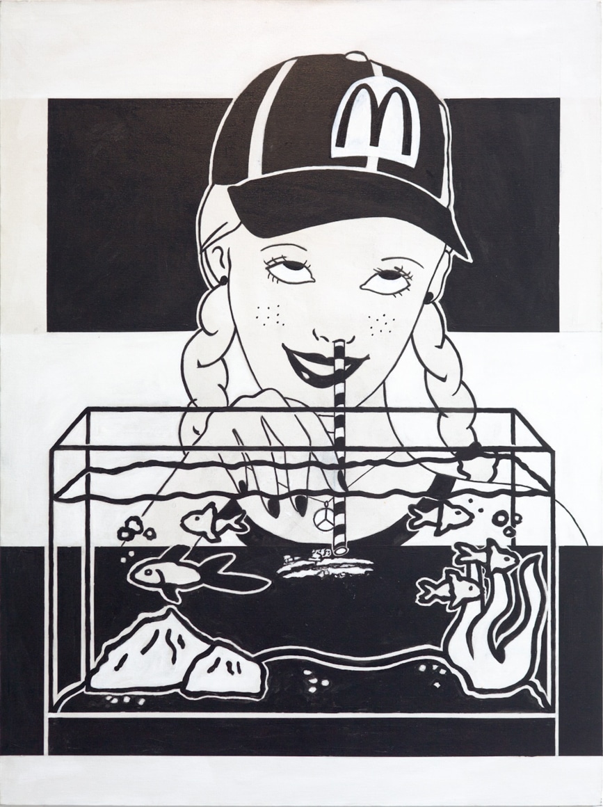 STEVE GIANAKOS, She Came in a Creamy Sauce with a Hint of Lemon, 2011