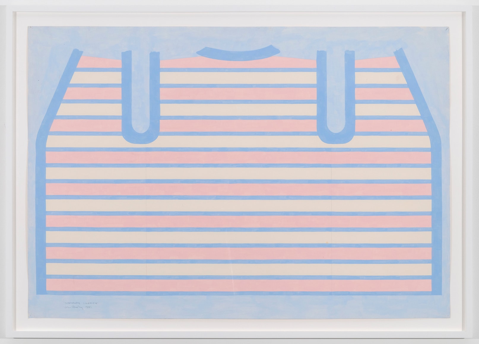 John Wesley, Sleeveless Sweater, 1981