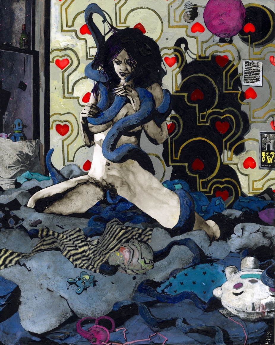 ZAK SMITH, &quot;I Know You Put Alondra in That Tentacle Painting But Can I Be in the Next One?&quot;, 2017