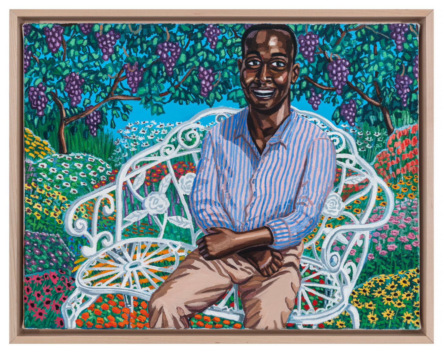 Lamar Peterson, The Antique Garden Bench, 2024