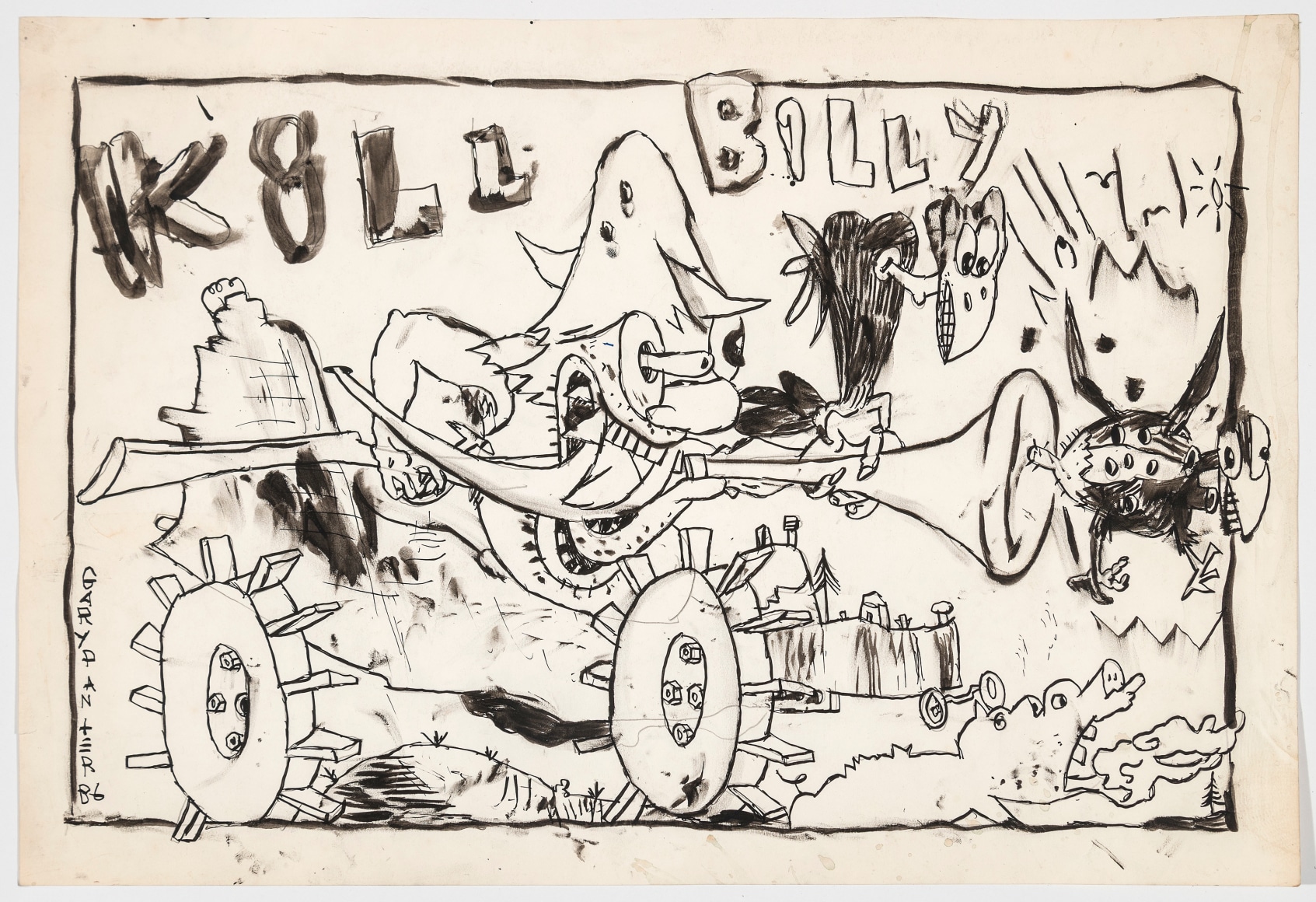 Gary Panter: Drawings, 1973-2019