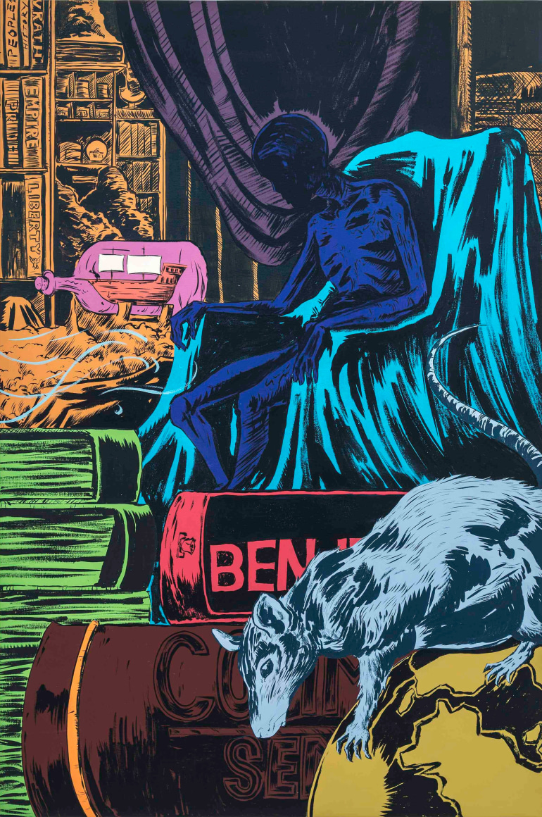 Mark Thomas Gibson, Library 2, 2017