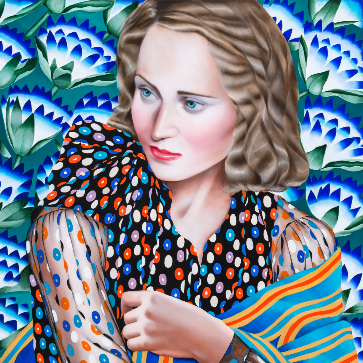 Jocelyn Hobbie, Cobalt (Emerald), 2016