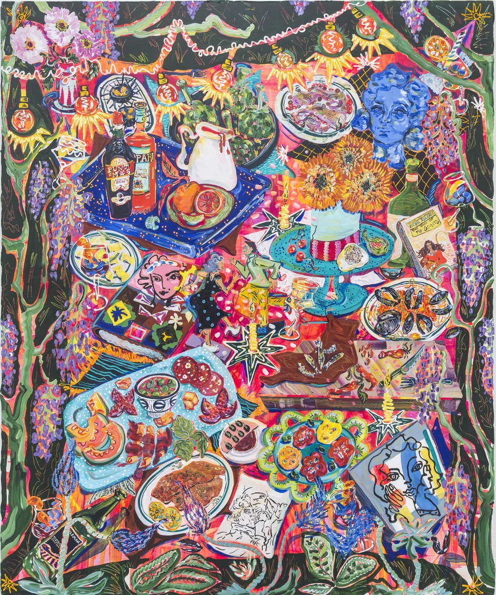 Kate&nbsp;Pincus-Whitney, Feast in the Neon Jungle: Antigone Rising, 2021