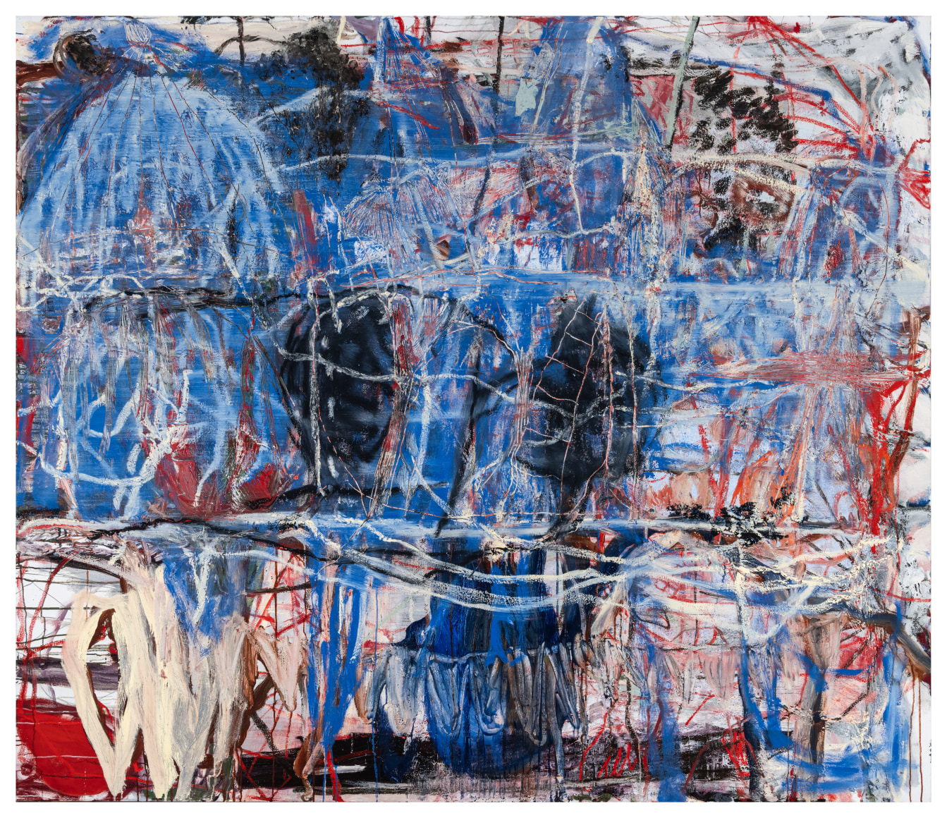 Sam Mattax, Barn cat squabble, 2025