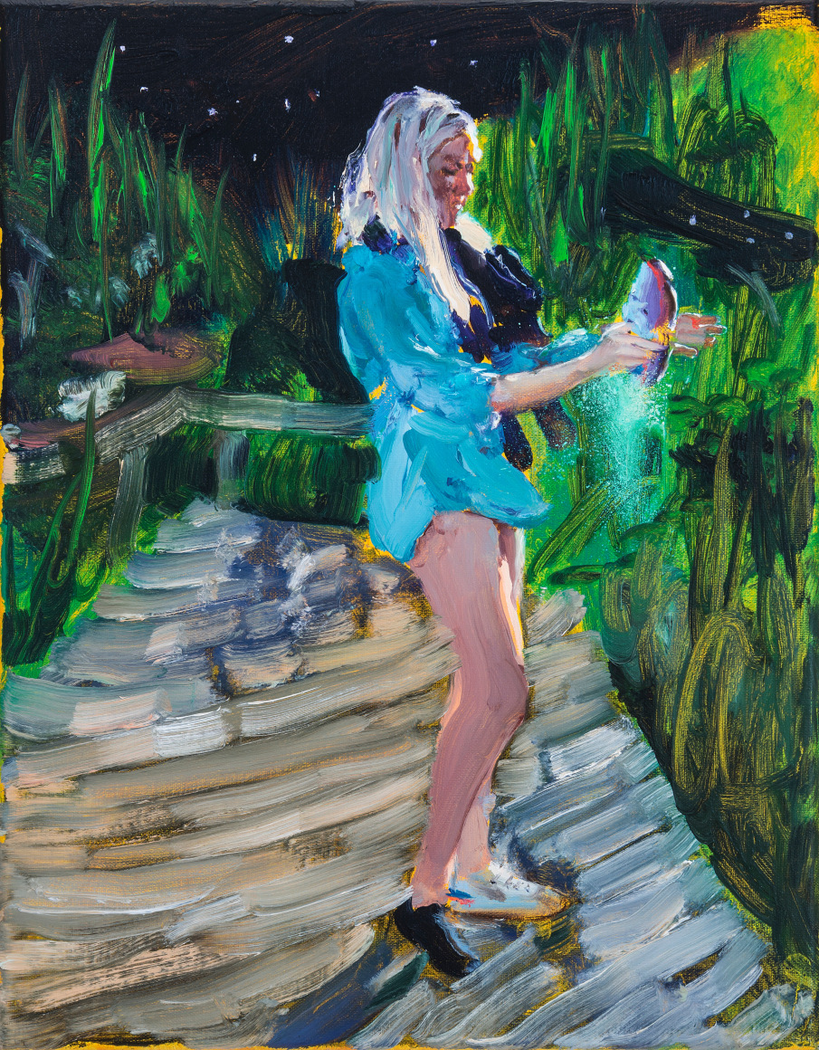 Jenna Gribbon, Sand in her shoe, 2019