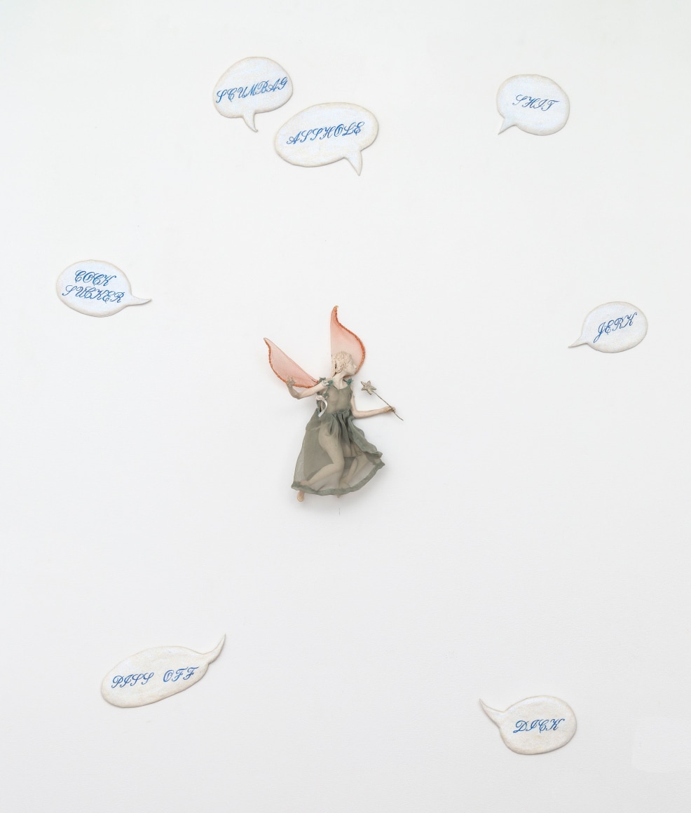 Andrea Bowers, Indignant Fairy, 1993