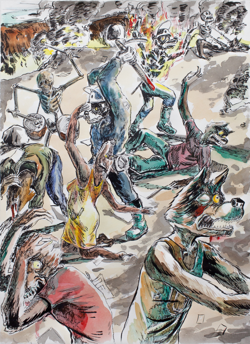 Mark Thomas Gibson, Last Dance (3), 2016