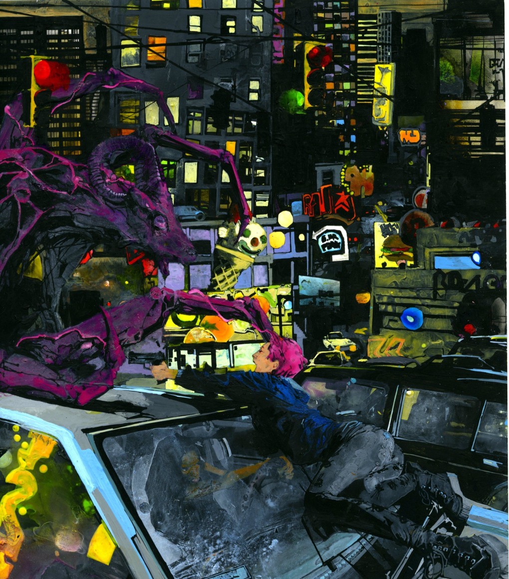 Zak Smith, I Love LA #2, 2018