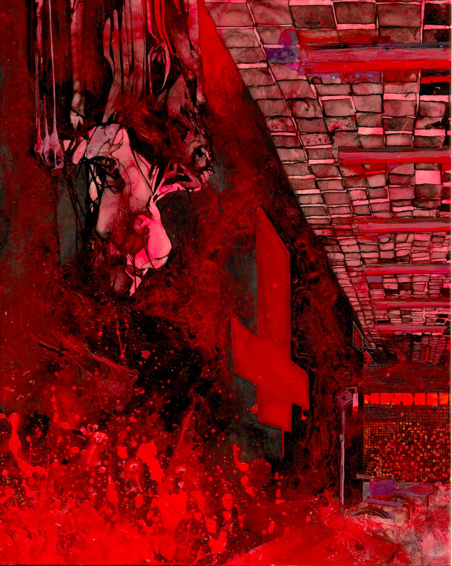 Zak Smith, Every Hospital in Los Angeles Has a Basement, 2017