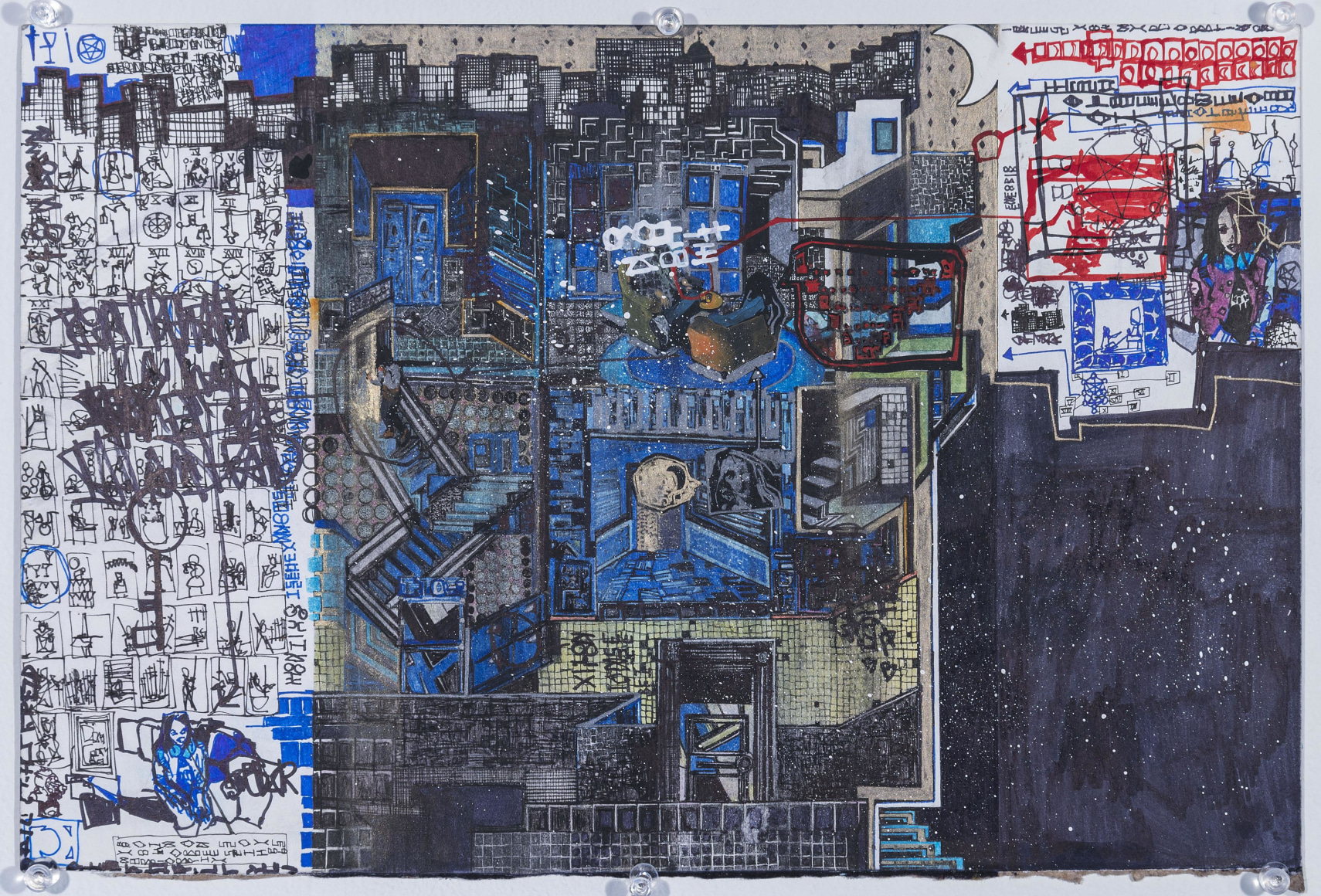 Zak Smith, Scheherazade, 2018