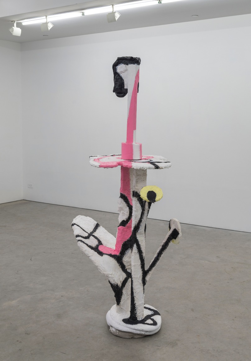 Flower, 2018, Painted plaster