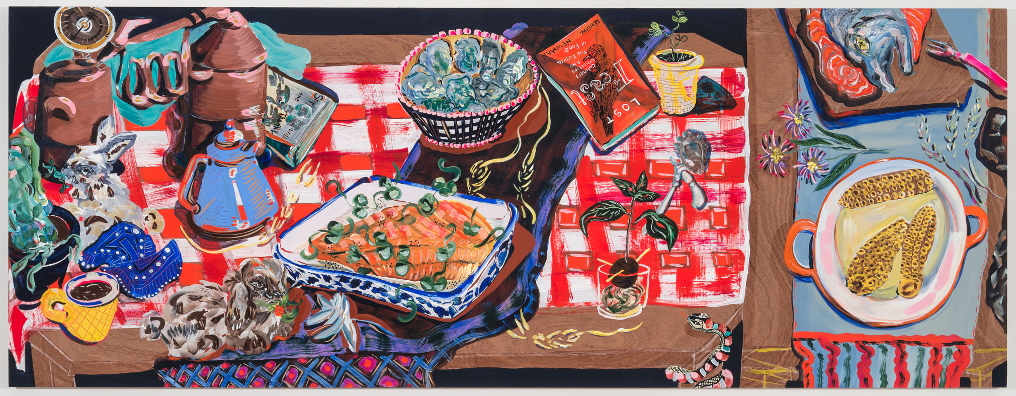 Kate Pincus-Whitney, Theater of the Dinner Table: The Real McCoy...Gone Looking For America, 2020