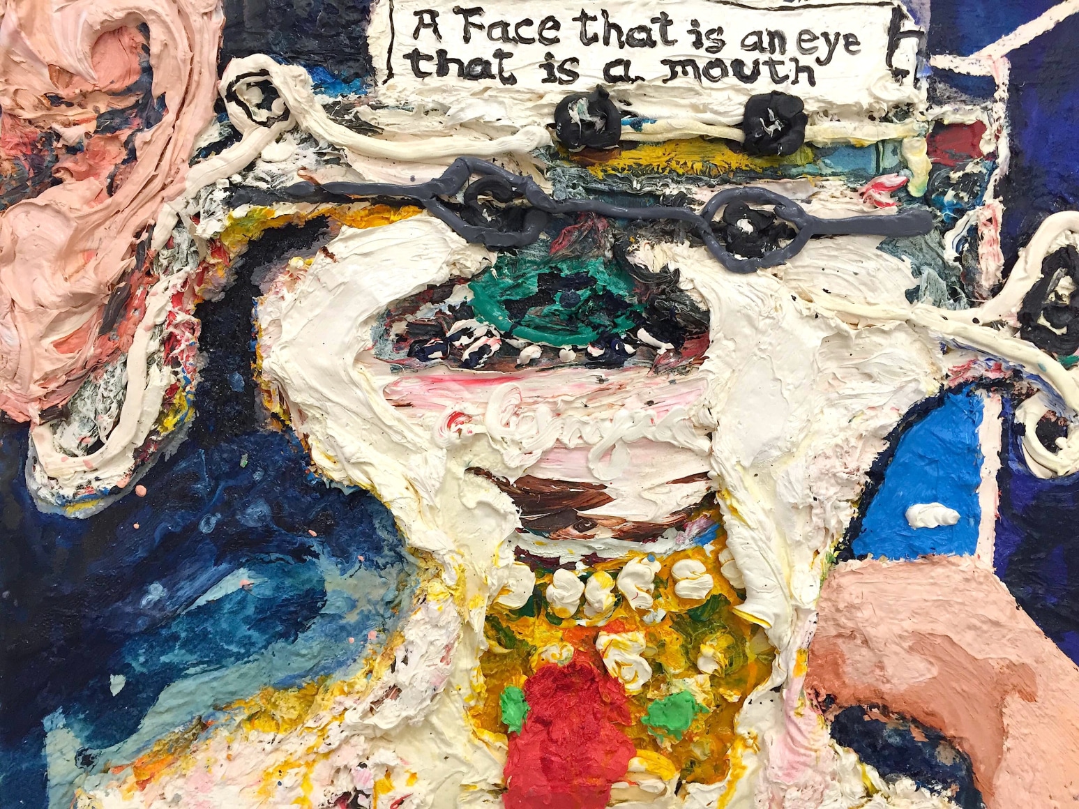 SAM MESSER, A Face That Is An Eye That Is A Mouth, 2015