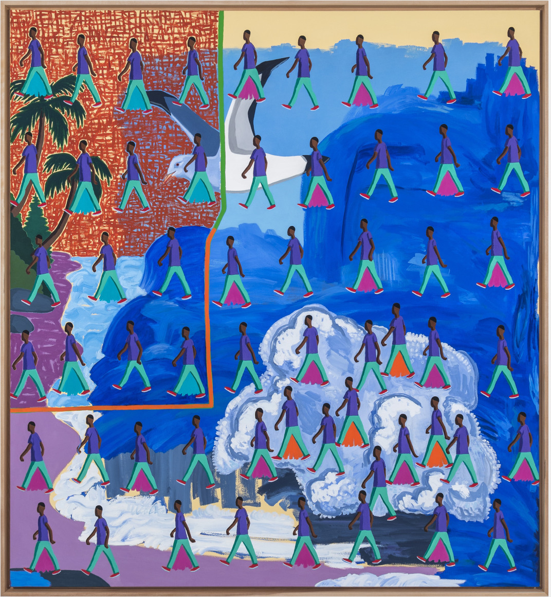 Lamar&nbsp;Peterson Sunset and Seafoam, 2021