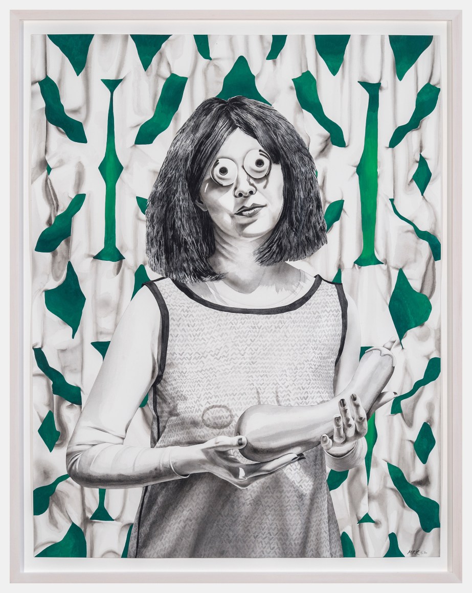 Mary Reid Kelley, Zucchini Farmer, 2022