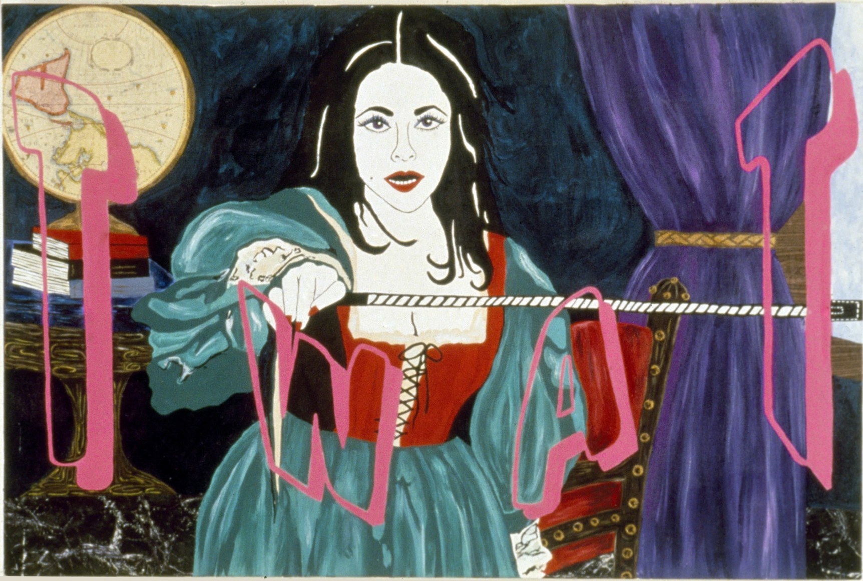Kathe Burkhart, Twat: from the Liz Taylor Series (Taming of the Shrew), 1995