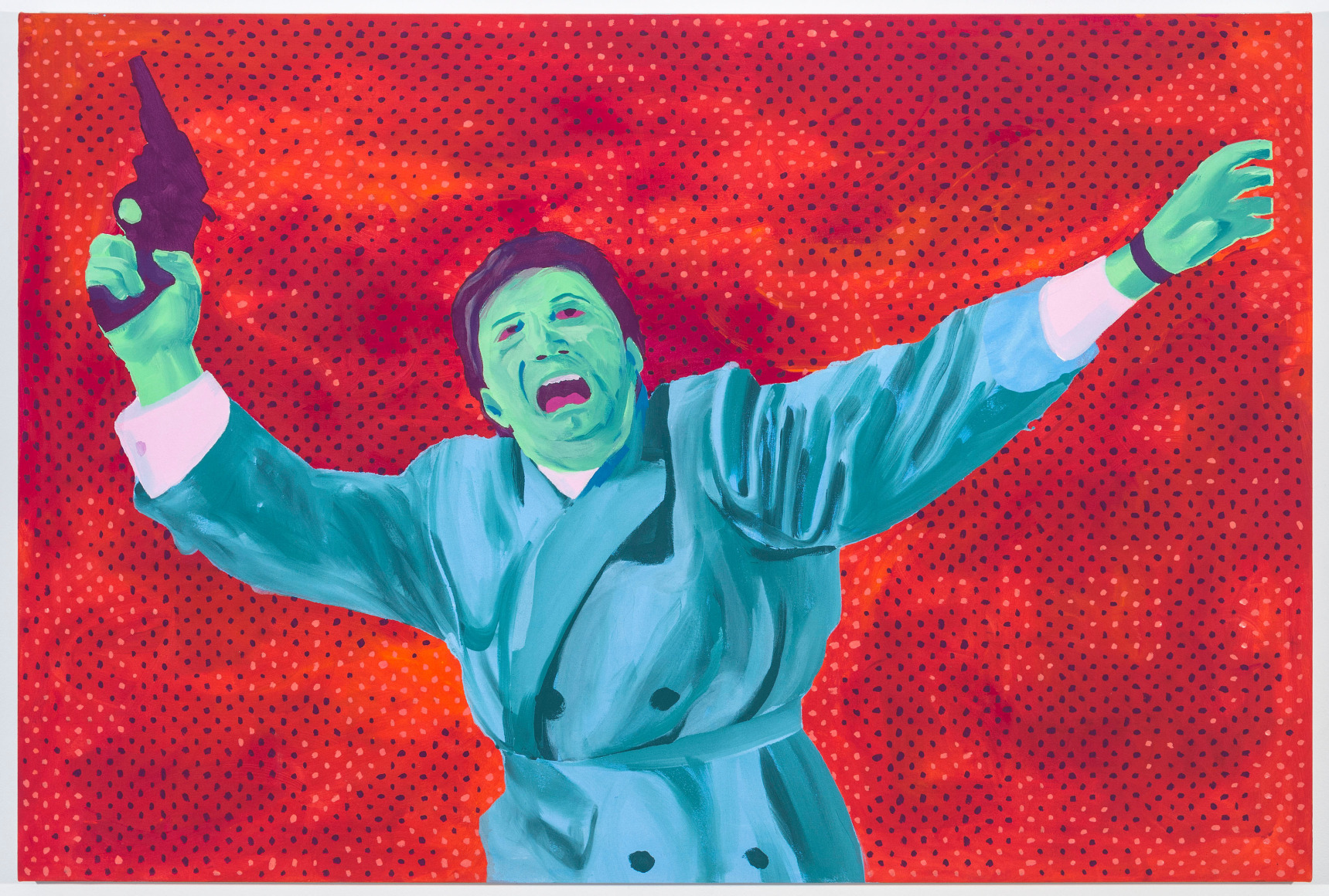 Gary Panter, Gunman, 2018